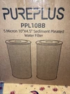 New 10" 4.5" Whole House Replacement For Ge Fxhsc Culligan R50-BBSA 2PACK. Fixed Price $15.00.