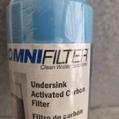 Water Cartridge Replacement New Sealed Omnifilter GAC1-SS Carbon. Fixed Price $12.52.