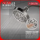 Delta Universal Showering Multi Function Head R17. Fixed Price $29.95.
