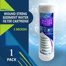 Wound String Sediment Micron Water Filter Cartridge 2.5" X 10". Fixed Price $6.15.