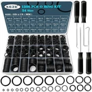 Keze 1200 Pcs 24 Size Universal Rubber O-ring Assortment Kit With Black. Fixed Price $20.69.