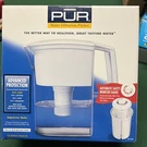 Pur Filtration Water Filter Pitcher 1/2 Gallon Capacity CR-500. Fixed Price $19.00.