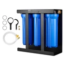 Vevor Water Filter System 3-CARTRIDGE With Basket For Campers Boats Rvs Vans. Fixed Price $125.99.