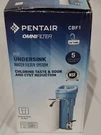 Pentair/omnifilter CBF1 1/4" Inlet Undersink Water Filtration System W/ Faucet. Fixed Price $44.99.