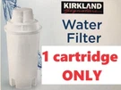 1 Cartridge Kirkland Signature Water Filter For Brita Pitchers Refill 40 Gallon. Fixed Price $7.95.