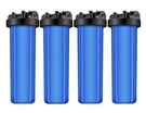 Pack Pentek 20" Big Blue 3/4" Npt Filter Housing - Model #20BB, Part #150467. Fixed Price $200.00.