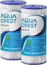 Aqua Crest Whole House Water Filter, Replacement For Ge Fxhsc, GXWH40L(2). Fixed Price $23.99.