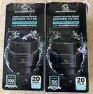 Lot Of New Aqua Home Group Universal High Performance Shower Filters 20 Stage. Fixed Price $49.99.