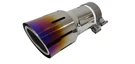 Universal Clamp On 102MM Titanium Exhaust Tip Top Speed PRO-1 Style 76MM Purple. Fixed Price $137.74.