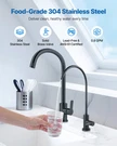 Vevor Stainless Steel Faucet, Lead-free Water Purifier Faucets, Reverse Osmosis. Fixed Price $35.90.