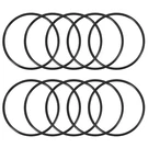 Uxcell Nitrile Rubber Orings 100MM Od 92MM 4MM Width, Metric Sealing Gaske.... Fixed Price $15.98.