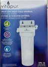 Vitapur Single Stage Water Filtration System White Brand New Free Shipping. Fixed Price $29.99.