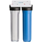 Aquasure Whole House Dual Stage Water Filter W/ Pleated Sediment & Carbon Block. Fixed Price $299.99.
