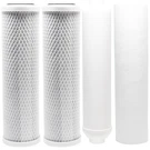 4 Pack Water Filter Kit Includes Carbon Block, Polypropylene Sediment, Inli.... Fixed Price $41.73.