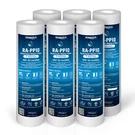 6 Pack Sediment Micron Water Filter Cartridges 2.5" X 10" For Reverse Osmosis. Fixed Price $21.99.