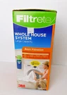 Filtrete High Performance 12-MONTH Whole House Water Filter System 4WH-QS-S01. Fixed Price $80.96.