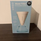 Soma Water Filter Pitcher 6 Cup 48 Oz Glass Carafe/plant Based Carbon New. Fixed Price $34.72.