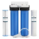 Well Water Dual Filtration System Sediment Odor Taste Rust 20", 1" Ports. Fixed Price $259.99.