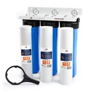 3 Stage Big Blue 20" Whole House System 1" Port Carbon Block+sediment Filters. Fixed Price $329.79.