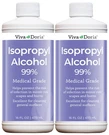Viva Doria Isopropyl 99%, Rubbing Alcohol, Medical Grade Ipa, 2 Pack. Fixed Price $22.84.