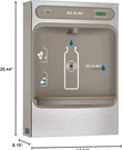Elkay Lzwssm EZH2O Surface Mount, Filtered, Bottle Filling Station, Non-refrig. Fixed Price $749.00.