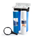 2-STAGE Big Blue 20" Whole House System 1" Port+,gac, Sediment Filter,gauge. Fixed Price $199.79.