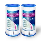 Big Blue Pleated Sediment Water Filters 2 Washable Micron Cartridges 4.5 X 10. Fixed Price $25.99.