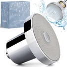 Feels Like Om Filtered Shower Head With Water Silver Grey Face Plate. Fixed Price $228.73.