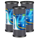 3PACK 10"X4.5" Whole House Sediment Activated Carbon Water Filter. Fixed Price $106.84.