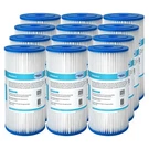 12 Pack 10" X 4.5" Whole House Washable Pleated Sediment Water Filter Cartridges. Fixed Price $58.05.