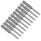 Uxcell 10 Pcs 3MM Slotted Tip Magnetic Flat Head Screwdriver Bits 1/4 Inch He.... Fixed Price $17.18.