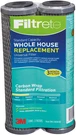 Filtrete 3WH-STDCW-F02 Standard Capacity Whole House System Refill, Carbon Wrap,. Fixed Price $35.95.