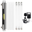 Geekpure Whole House U-v 6 Gpm Water Filter SYSTEM-3 Uv + Quartz Sleeve. Fixed Price $225.00.