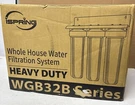 Ispring Whole House Water Filter System WGB32BM 3-STAGE Reduces Iron, Manganese. Fixed Price $199.99.