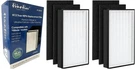 2-PACK H13 True Hepa For Filtrete Air Purifier Filters + 4 Carbon. Fixed Price $35.95.