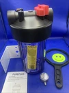 Pureplus 10"X4.5" Whole House Water Filter Housing Universal W/ Pressure Gauge. Fixed Price $44.99.