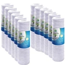 Cfs 12 Pack Polypropylene Cord-wound Sediment Water Filter Cartridges.... Fixed Price $48.40.