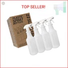 Supplyaid RRS-PSB32-4 Hdpe Heavy Duty Leak Proof, Clear Plastic Spray Bottles, W. Fixed Price $23.89.