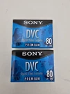 Sony DVM80PRL Minute Premium Mini Video Cassette LP120 Dvc (lot Of 2). Fixed Price $14.95.