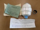 Original April Shower Filter New Market Naturals With Cartridge White. Fixed Price $25.00.