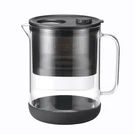 Waterdrop Glass Pitcher With 1 Filter, Eco-friendly, Black. Fixed Price $49.99.