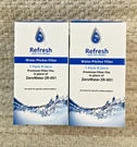 Refresh ZR-001, 5 Stage Replacement Filters For Zerowater Pitchers 2 Pack. Fixed Price $19.90.