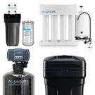Aquasure Water Softener / 75 Gpd Ro 10" Pre-filter Bundle 64,000 Grains. Fixed Price $989.99.
