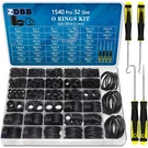 1540 Pcs O-ring Set With Picks Metric Nitrile For Plumbing & Automotive. Fixed Price $39.99.