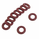 Uxcell Rubber Oil Seal Rings Gaskets Washers Piece, Red, 10MM 2.5MM. Fixed Price $10.72.