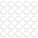 Dernord Silicone Gasket Tri-clover (tri-clamp) O-ring Pack Of 25, White. Fixed Price $20.48.