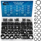 1010 Pcs Rubber Rings Kit 22 Size Universal O-ring Assortment Set For Black. Fixed Price $14.52.