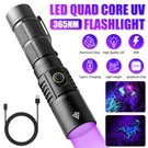 30W 365NM Uv Ultra Violet Led Usb Flashlight Blacklight Inspection Lamp. Fixed Price $13.99.