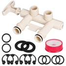 7129871 Water Softener Bypass Valve With Threaded Adapters, Pa.... Fixed Price $79.07.