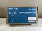Mewmore WHC40 Reusable Backwash Spin Down Sediment Water Filter - New Open Box. Fixed Price $41.00.